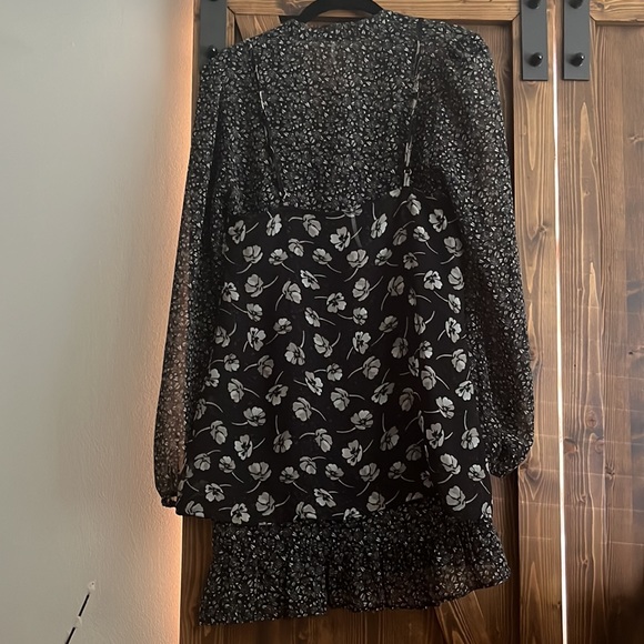 Free People Dress Set With Neck Tie - Picture 4 of 4